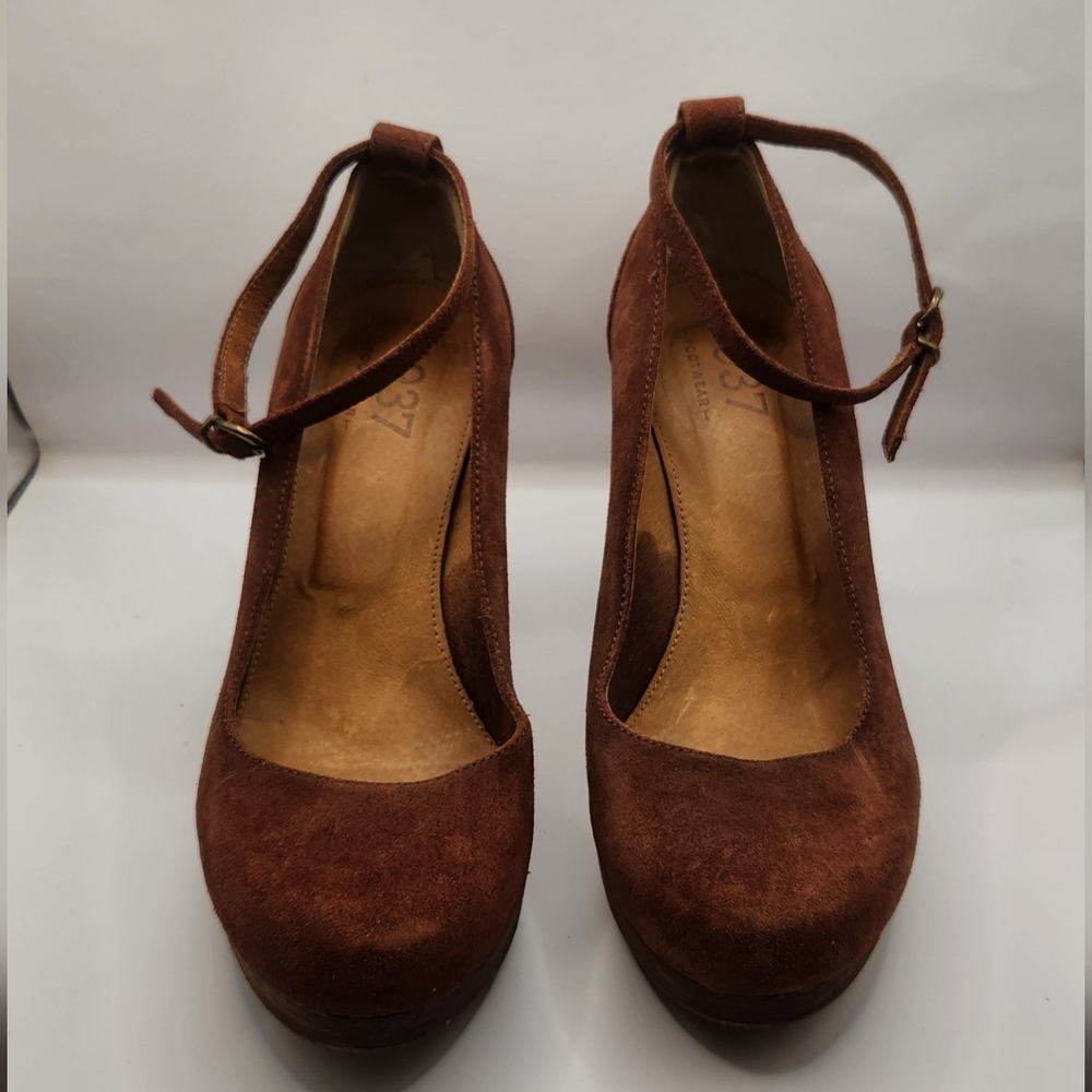Madewell 1937 Platform Heels Size 8